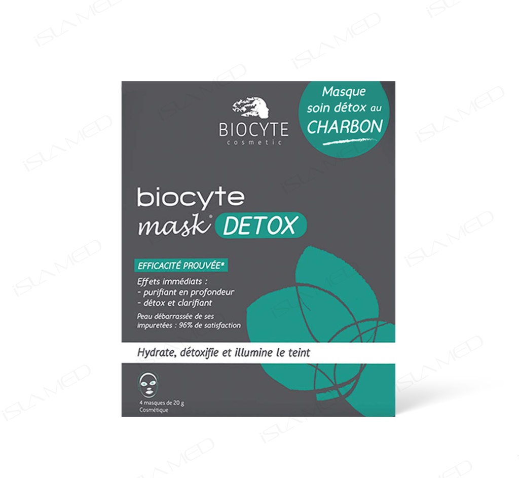 Biocyte Mask Detox Box of 4 Masks