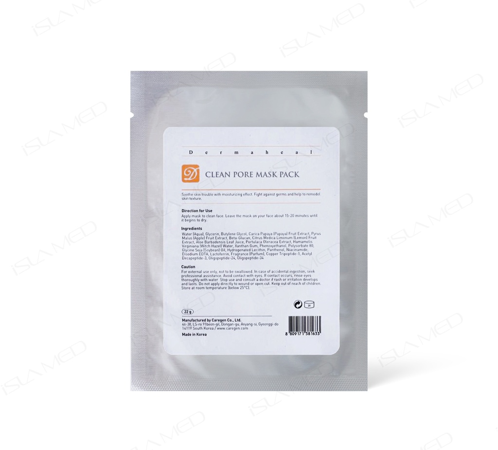 Dermaheal Clean Pore Mask Pack