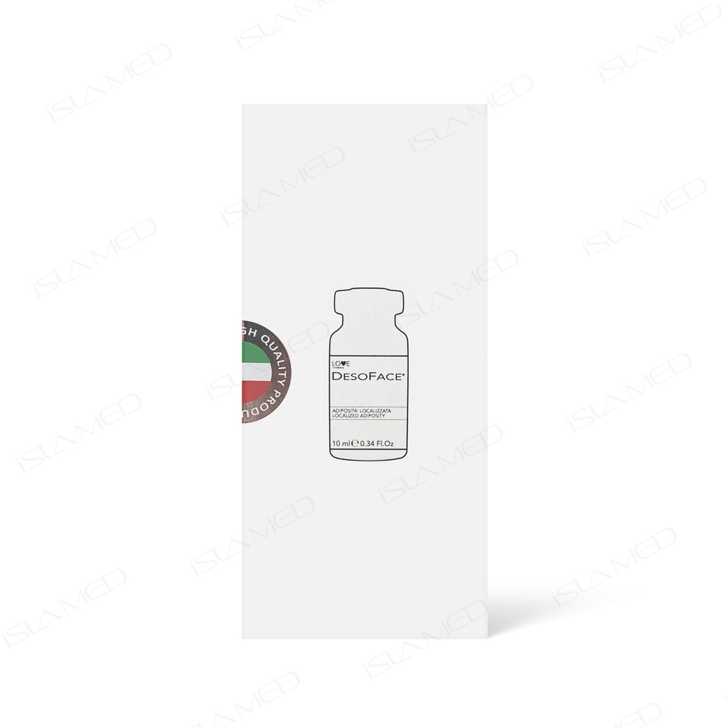 Desoface 
 (deoxycholic acid cosmetic 0,50%)- 5 vials 10 ml x box