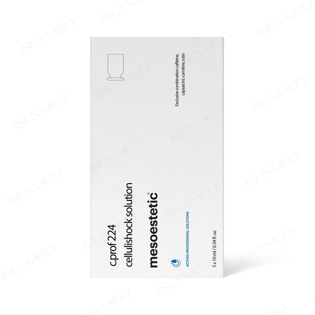 mesoestetic c.prof 224 cellullishock solution