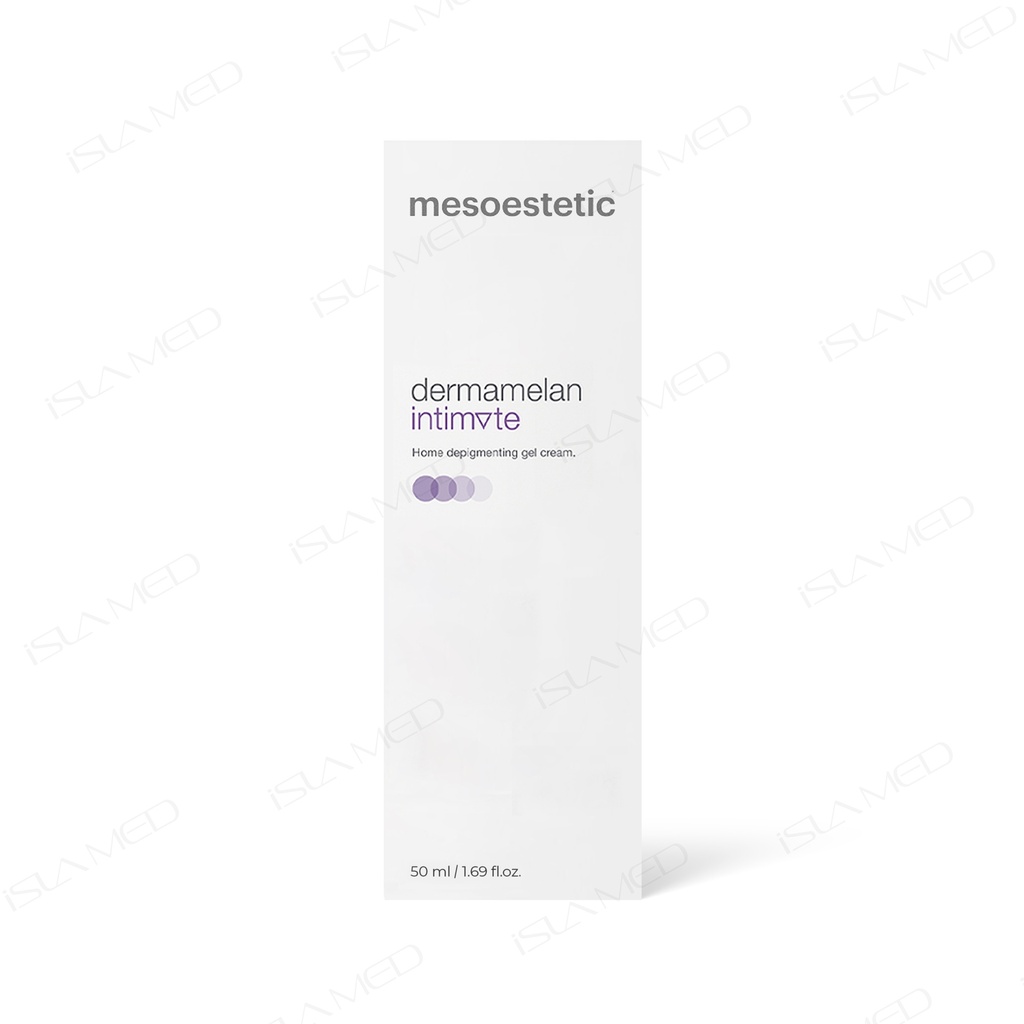 mesoestetic dermamelan intimate home depigmenting gel cream 50ml