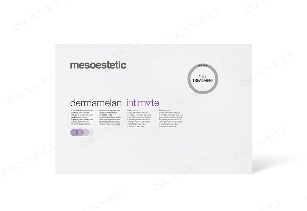 mesoestetic dermamelan intimate pack