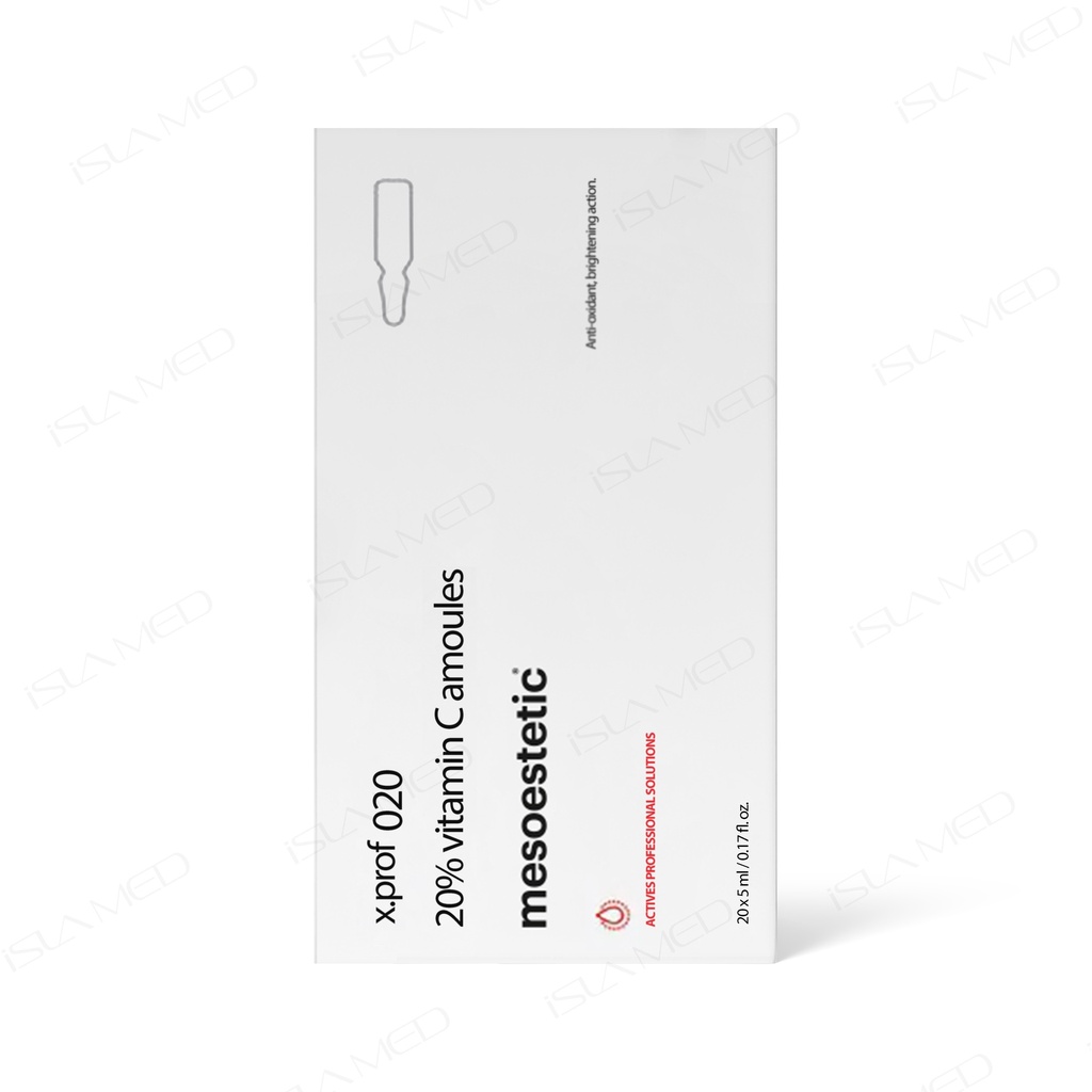 mesoestetic x.prof 020 vitamin C 20% 20x5ml