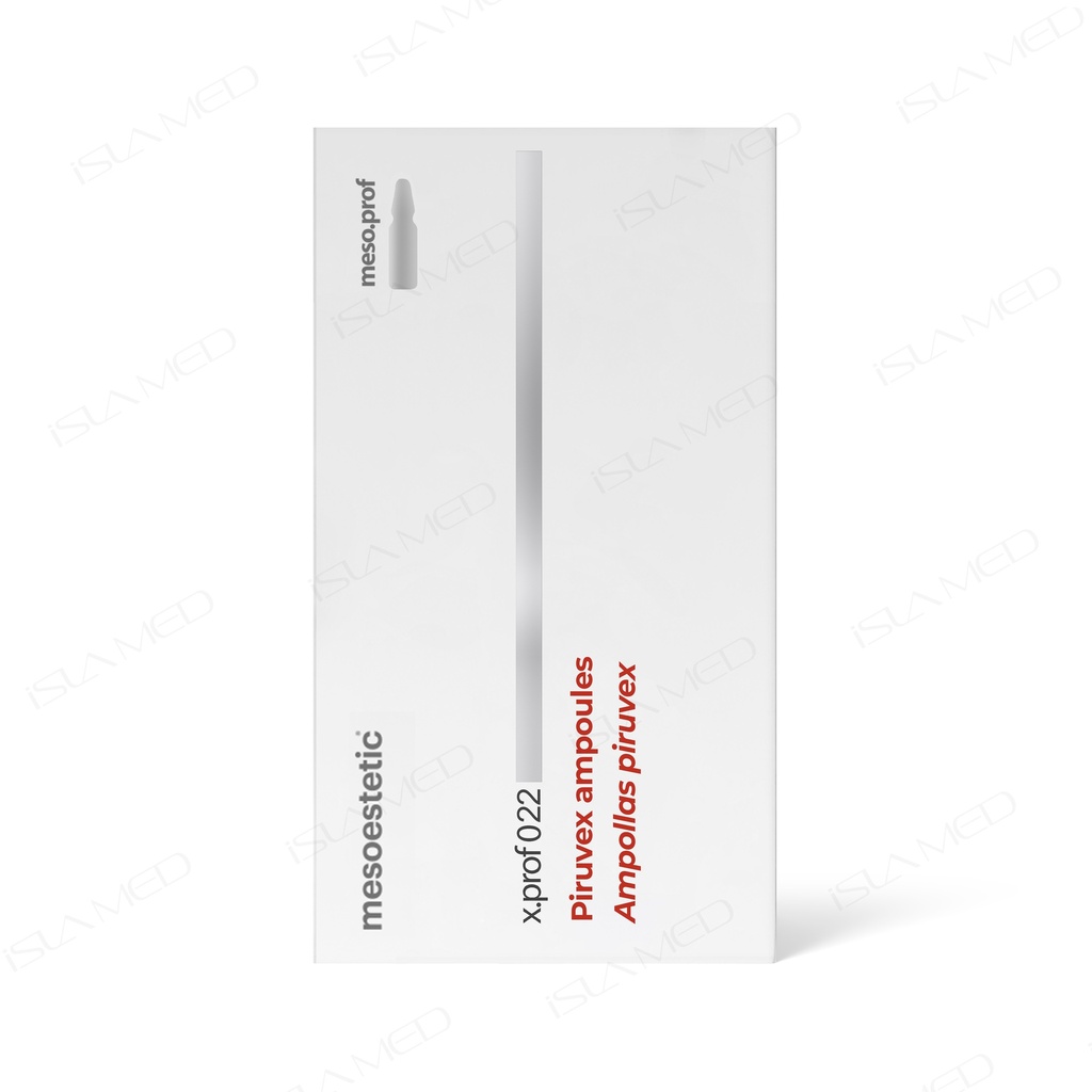 mesoestetic x.prof 022 piruvex 20x2ml