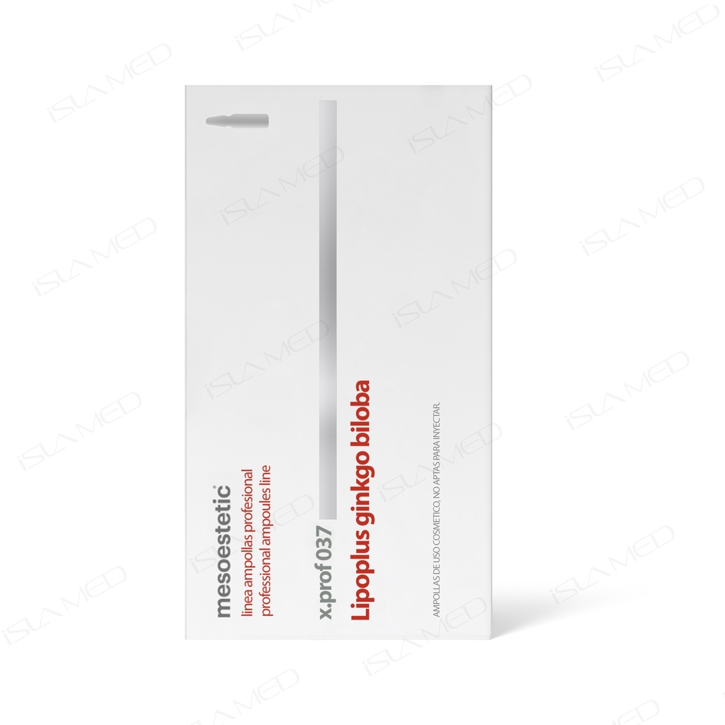 mesoestetic x.prof 037 ginkgo biloba 20x2ml