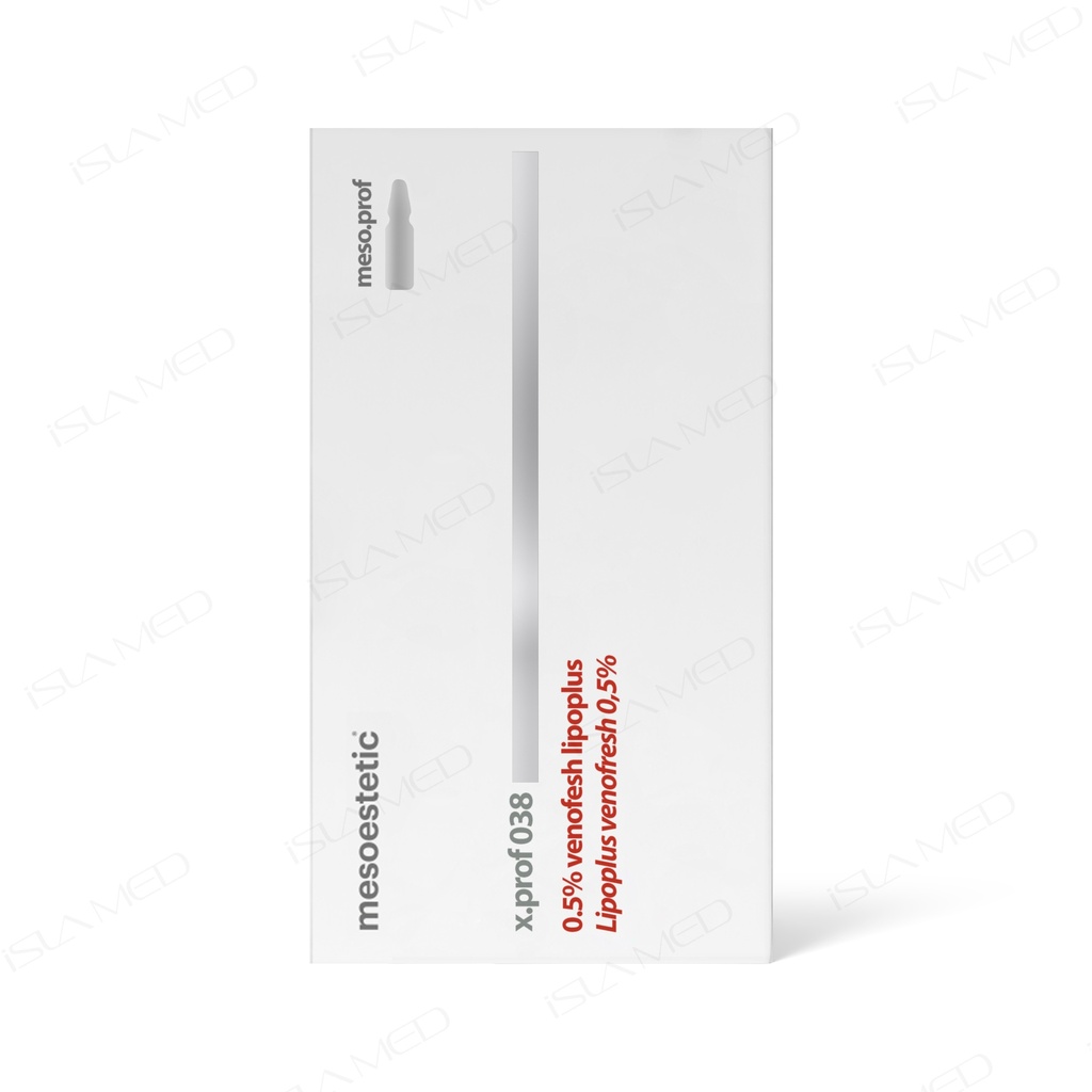 mesoestetic x.prof 038 venofresh 0,5% 20x2ml