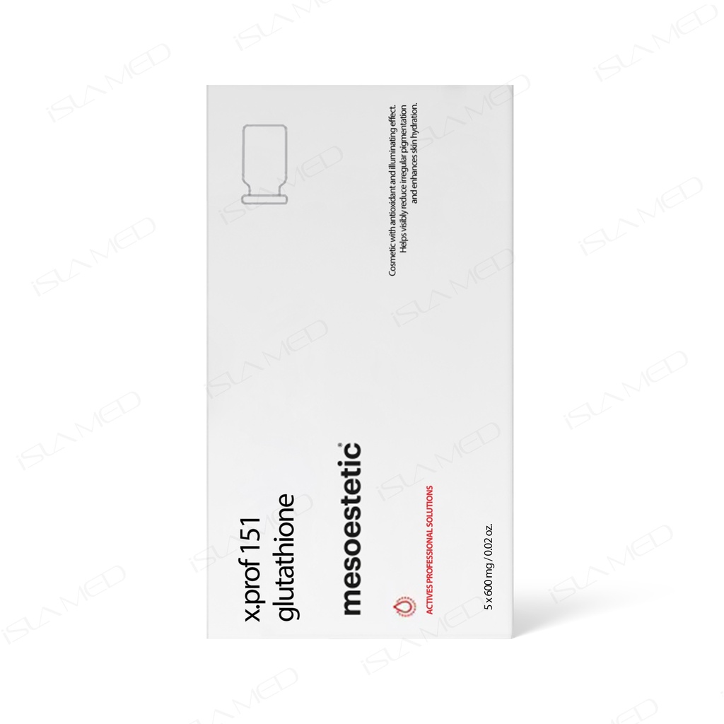 mesoestetic x.prof 151 glutathione 5x600mg