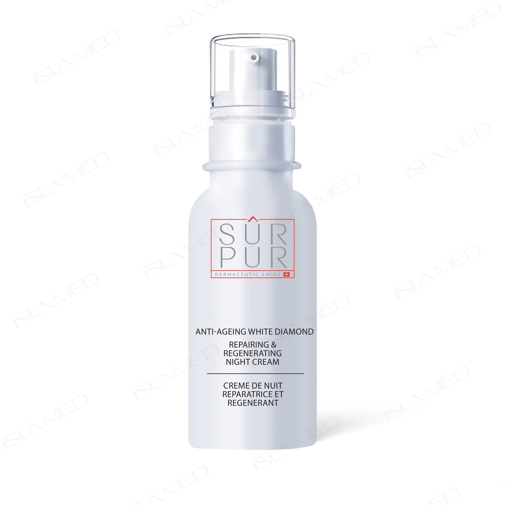 Anti-Ageing White Diamond Repairing and Regenerating Night Cream