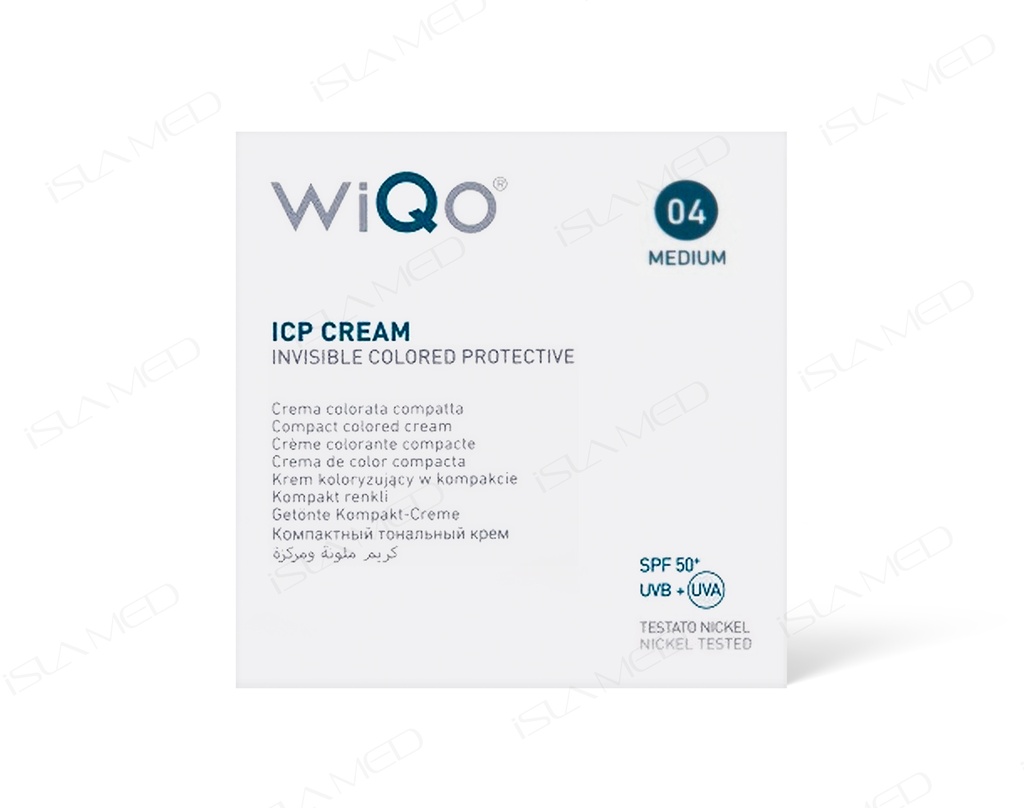 WiQo ICP Invisible Colored Protective Cream (Medium Color) 15ml