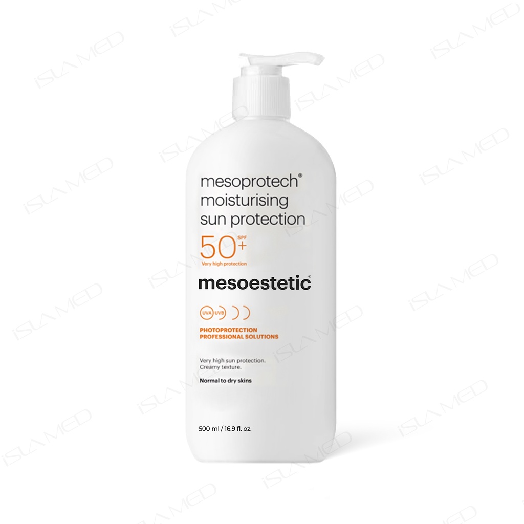 mesoestetic moisturising sun protection 500ml